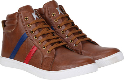

Knight Ace Light Weight Sneakers For Men(Multicolor, Brown