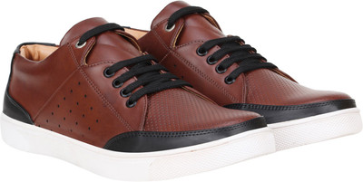 

Kraasa Spookish Sneakers For Men(Black, Brown