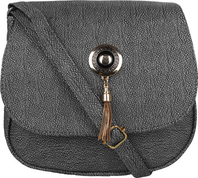 Ankita Fashion World Women Casual Black PU Sling Bag
