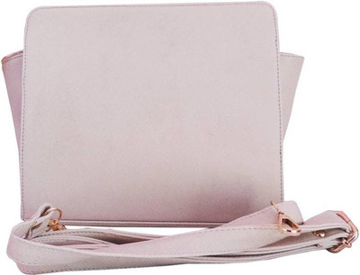 

ASNORA Girls Evening/Party, Casual, Formal Beige Leatherette Sling Bag