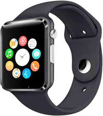 

IDOLESHOP Original Mobile Watch Black Smartwatch(Black Strap REGULAR)