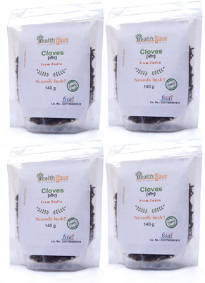 

Healthllave Organics Cloves (laung) | Syzygium Aromaticum | Natural Indian Farm Spices(4 x 140 g)