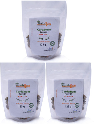 

Healthllave Organics Cardamom Green | Ilaayachee, ilayachee | Green Elaichi | Natural Indian Farm(3 x 125 g)
