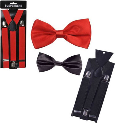 

Paranoid Y- Back Suspenders for Men(Red, Black)