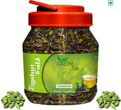 

Byahut Gold Cardamom Green Flavoured Tea Cardamom Tea Plastic Bottle(200 g)