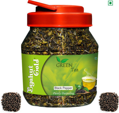 

Byahut Gold Black Papper Green Flavoured Tea Black Pepper Tea Plastic Bottle(200 g)