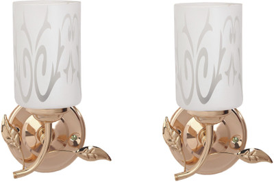 NOGAIYA Wallchiere Wall Lamp Without Bulb(Pack of 2)
