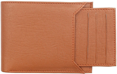 

FOSSO Men Tan Artificial Leather Wallet(7 Card Slots), Hounk;tan;wallet