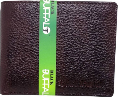 

INAAYA Men Brown Genuine Leather Wallet(4 Card Slots)