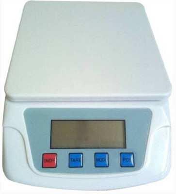 

stepgear ts200 weight 10gm to 10 kg Weighing Scale(White)