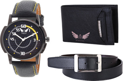Martell Analog Watch Combo(White)