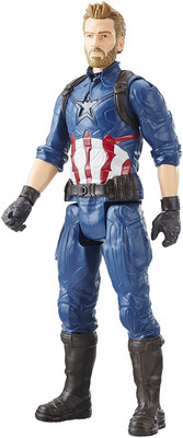 

Marvel Infinity War 12inch Titan Hero Series - Captain America(Multicolor)