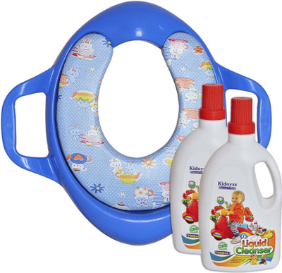 

Toyland Comfortable Potty Trainer Seat for Potty Training Seat And 2 Liquid Cleanser for Cleaning Baby Bottle Combo Pack TYLPSCOMBO043(Multicolor)