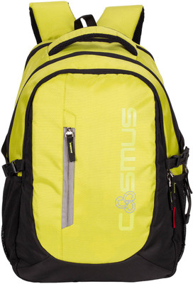 

Cosmus Glorious Parrot Green School Backpack 42 L Backpack(Yellow), Multicolor