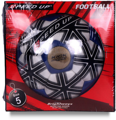 

ToyCart Football Size  Kick Pro White/Blue Football - Size: (Pack of 1, White, Blue;white