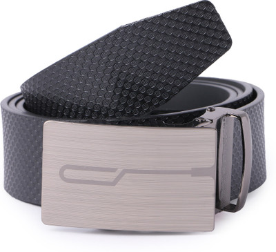 

Edifier Men Casual, Formal, Party Black Texas Leatherite Belt, Black_03