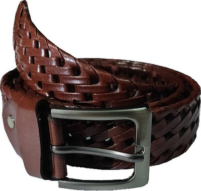 

Sulit Men & Women Brown Artificial Leather Belt