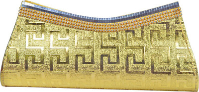 

Adbeni Formal Gold Clutch