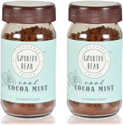 

Country Bean Cocoa Mint 2 Instant Coffee 120 g(Pack of 2, Chocolate Flavoured)