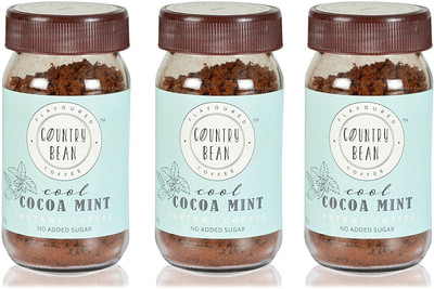 

Country Bean Cocoa Mint 3 Instant Coffee 180 g(Pack of 3, Chocolate Flavoured)