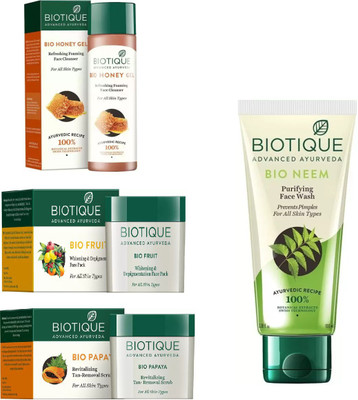 

BIOTIQUE BIO combo kit(Set of 4)