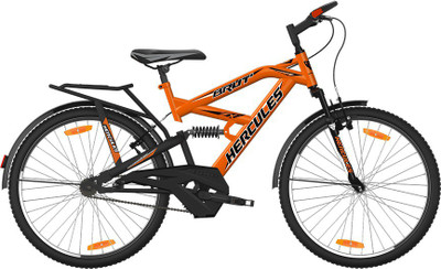 

HERCULES BRUT PLUS ZX 26 T Mountain Cycle(Single Speed, Orange)