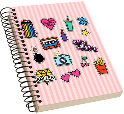 

Vratim A5 Notebook(Innovative Acrylic Notebook, Multicolor)