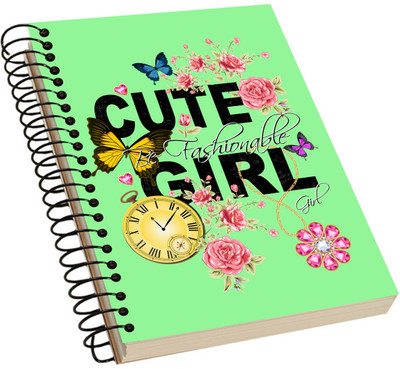 

Vratim A5 Notebook(Innovative Acrylic Notebook, Multicolor)