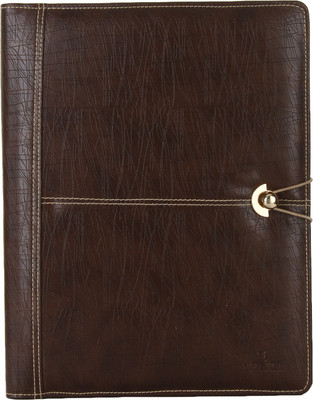 

Leana Regular Planner/Organizer(Handcrafted Gift Set, Brown)