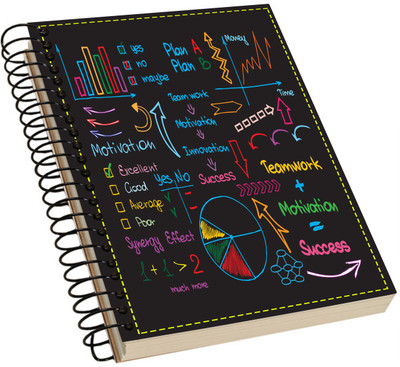 

Grazios A5 Notebook(Innovative Acrylic Notebook, Multicolor)