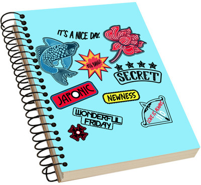 Vratim A5 Notebook(Innovative Acrylic Notebook, Multicolor)