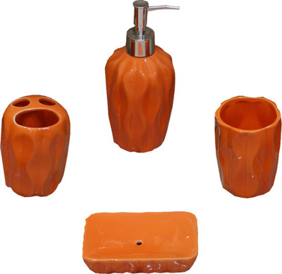 

The Art Affair Ceramic Bathroom Set(Pack of 4)
