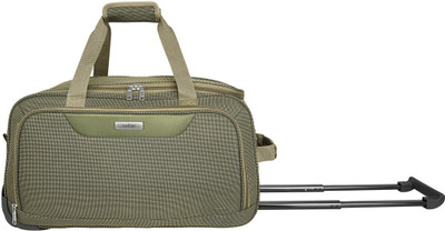 

Safari 65 inch/165 cm BROWN Duffel Strolley Bag(Brown)
