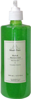 

Khadi Pure Herbal Aloevera Gel with Liquorice & Cucumber Extracts(500 g)