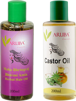 

Aruba Essentials Amla – Bharmi & Castor Herbal Hair Oil(400 ml)