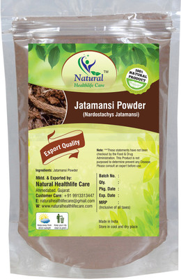 

Natural Health Life Care 100% Natural Jatamansi Root (Nardostachys Jatamansi) Powder For Rejuvenating Hair Roots Naturally(227 g)