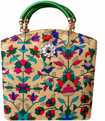 

Milan's creation Hand-held Bag(Green)