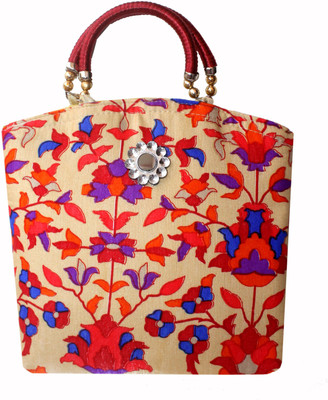 

Milan's creation Hand-held Bag(Red)