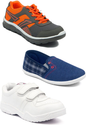 

Asian Boys Lace Running Shoes(Multicolor
