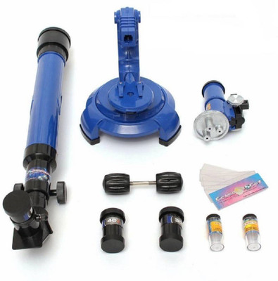 

Vortex Toys 2 in 1 Telescope & Microscope Set Science Nature Educational Astronomy Learning Kids Toy(Multicolor)
