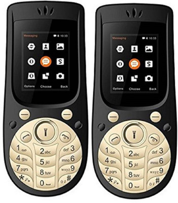 I Kall K18 New Combo of Two Mobiles(Black)