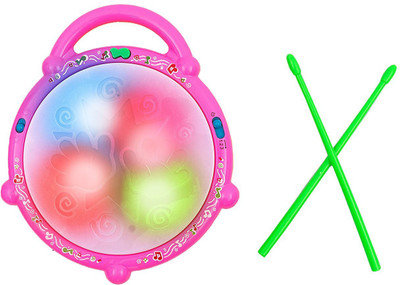 

WaterMelon Flash Drum For Kids(Multicolor)