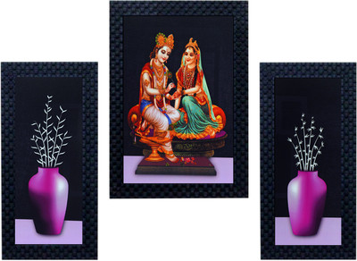 

Craftkriti Radha Krishna Religious Frame
