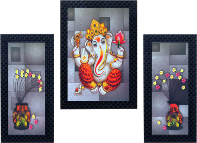 

Craftkriti Ganeshji Religious Frame