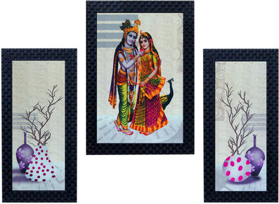 

Craftkriti Radha Krishna Religious Frame