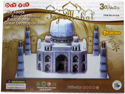 

Tootpado 3D Foam Puzzle Taj Mahal - 4 Sheets (1TNG222) - Super 3D Puzzle DIY Games(1 Pieces)