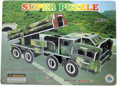 

Tootpado 3D Foam Puzzle Armored Truck - 4 Sheets (1TNG214) - Super 3D Puzzle DIY Games(1 Pieces)