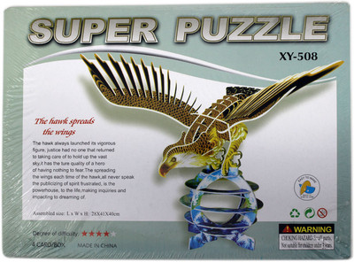 

Tootpado 3D Foam Puzzle Hawk - 4 Sheets (1TNG217) - Super 3D Puzzle DIY Games(1 Pieces)