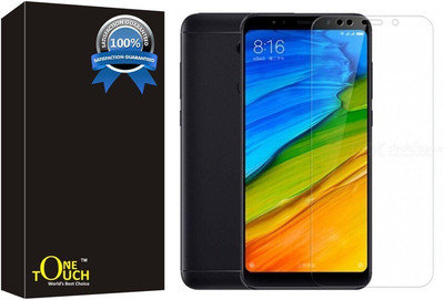 One Touch Tempered Glass Guard for Mi Redmi 5(Pack of 1)