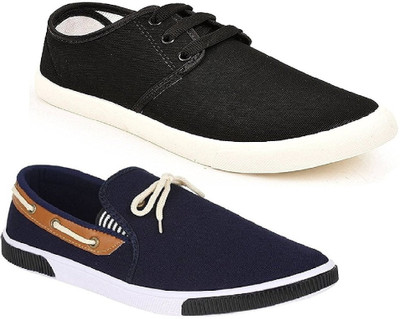 

Genial Combo Pack of 1Loafers & 1Sneakers Shoes Sneakers For Men(Multicolor